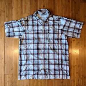 Columbia Men's Casual Button Down Shirt Omni-Shade